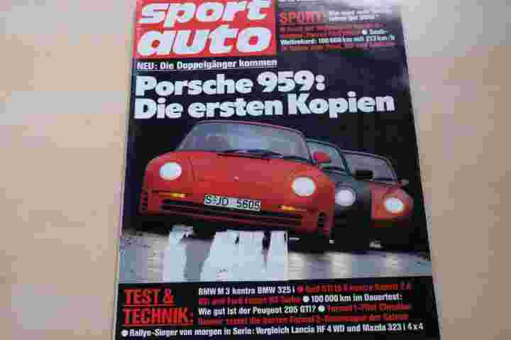 Deckblatt Sport Auto (12/1986)